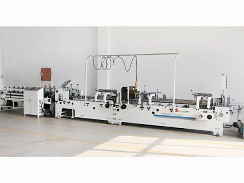 印刷設備展示-全自動糊盒機